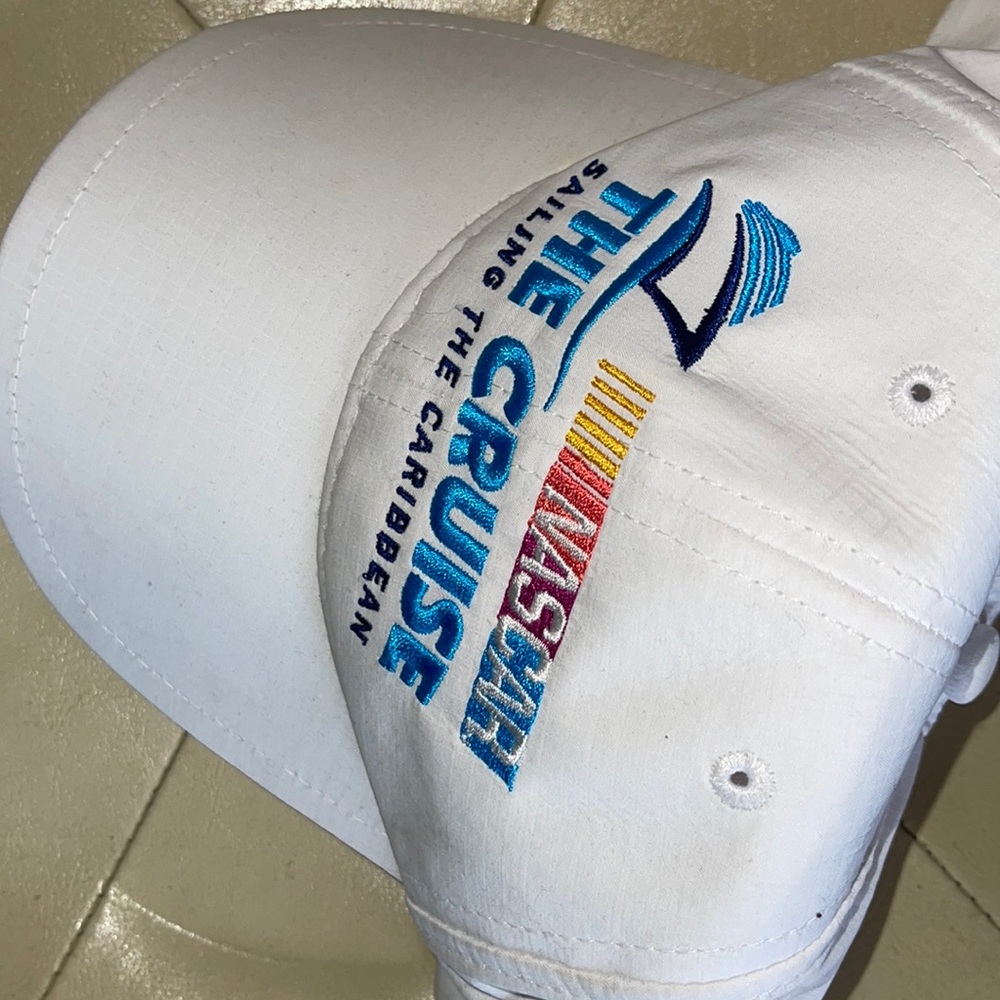 NASCAR White Cap Vintage